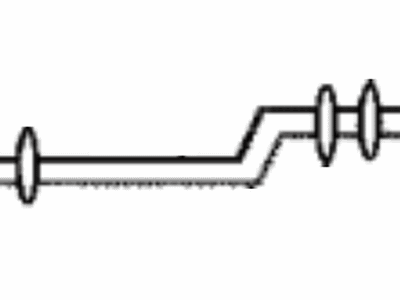 Toyota 47321-48080 Tube,  Rear Brake,  NO.1