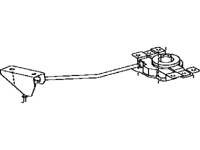 Toyota 51900-48030 Carrier Assy,  Spare Wheel