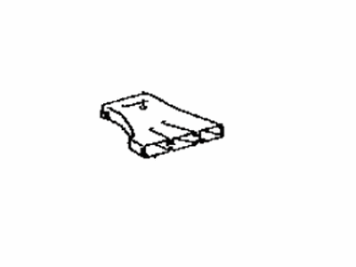 Toyota 87215-48030 Duct,  Air,  Rear NO.4