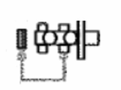 Toyota 47311-48040 Tube,  Brake Master Cylinder To Way