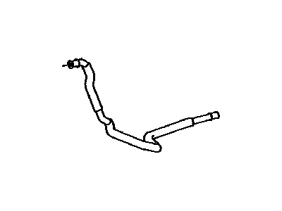 Toyota 87208-08190 Pipe,  Heater Water Outlet,  C