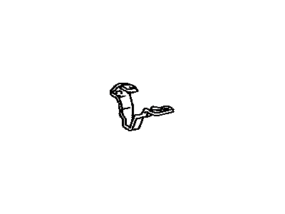 Toyota 87263-48060 Bracket,  Heater Water Pipe,  NO.2
