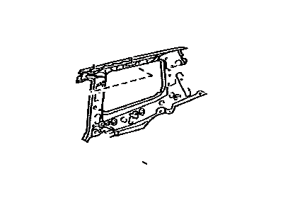 Toyota 61731-48051 Panel,  Roof Side,  Inner RH