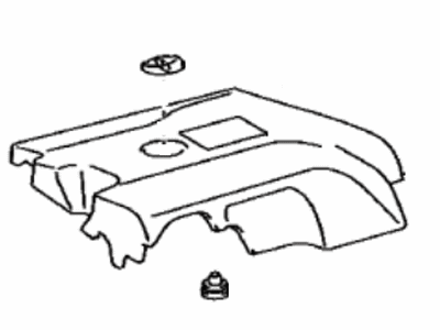 Toyota 11209-31140 Cover Sub-Assy,  V-Bank