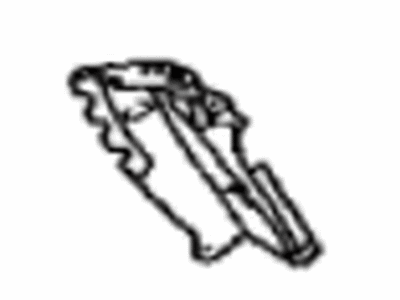 Toyota 61723-48050 Reinforcement,  Quarter Window Opening,  RH NO.1