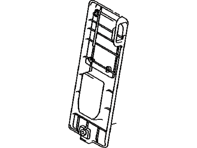 Toyota 71087-48030-C0 Board Sub-Assy,  Rear Seat Back