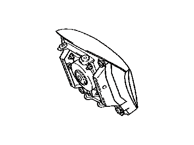 Toyota 45130-48190-C0 Button Assy,  Horn