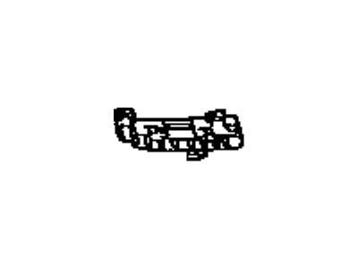 Toyota 52156-48020 Support,  Rear Bumper Side,  LH
