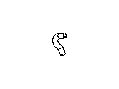 Toyota 16296-31060 Hose,  Water By-Pass,  NO.8