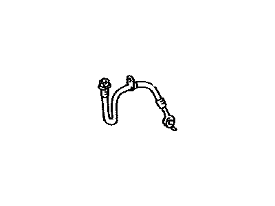Toyota 90947-02E98 Hose,  Flexible(For Rear RH)