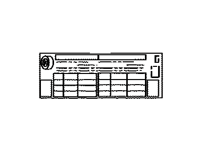 Toyota 42661-48431 Label,  Tire Pressure Information