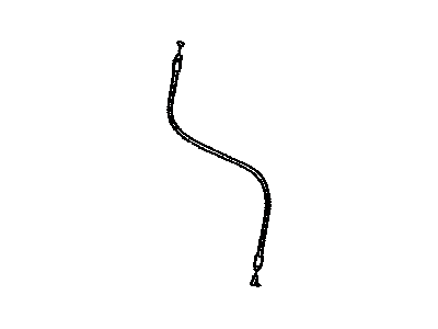 Toyota 72660-48010 Cable Assy,  Rear NO.2 Seat Cushion Lock