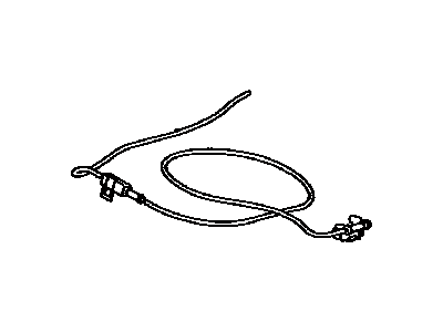 Toyota 72380-42020 Cable Assy,  Seat Adjuster Control,  NO.2