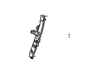 Toyota 55307-48090 Brace Sub-Assembly, Instrument Panel, Lower