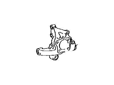 Toyota 42304-48050 Carrier Sub-Assy,  Rear Axle,  RH