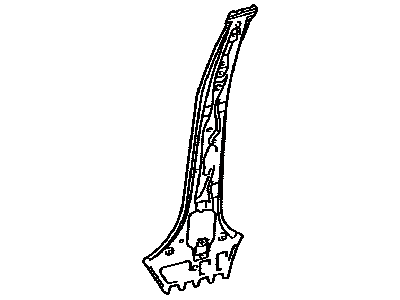 Toyota 61033-48010 Pillar Sub-Assy,  NO.2 Inner,  RH