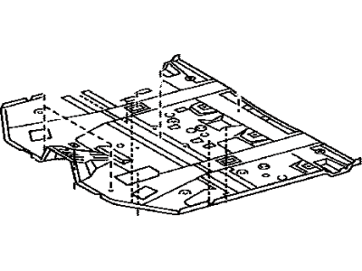 Toyota 58111-48923 Pan,  Front Floor