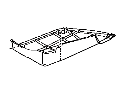 Toyota 58723-48040 Protector,  Luggage Compartment Side Cover,  NO.1