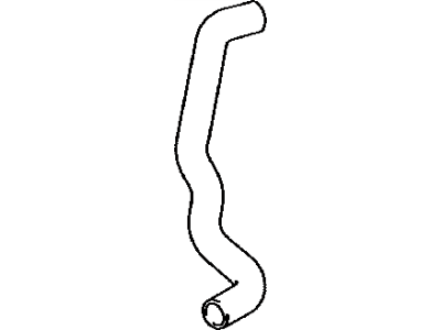 Toyota 16572-31320 Hose,  Radiator,  NO.2