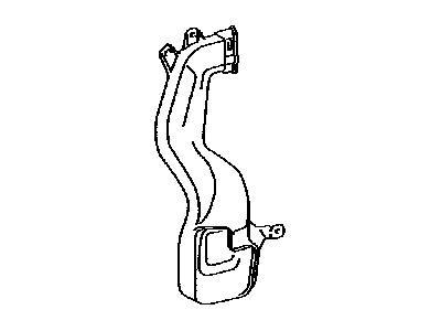 Toyota 87211-48150 Duct,  Air,  Rear NO.6