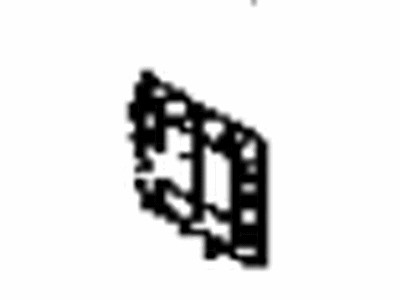 Toyota 64716-48010-E0 Cover,  Deck Trim,  Rear