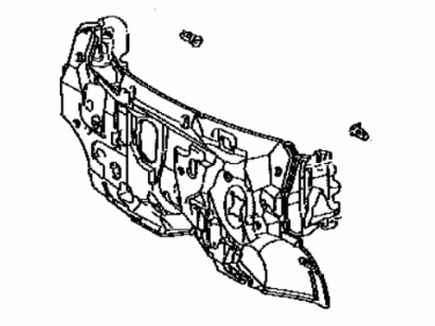 Toyota 55210-48140 Insulator Assy,  Dash Panel