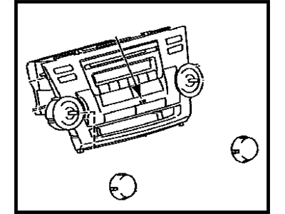 Toyota 86120-48E50-E0 Receiver Assy,  Radio
