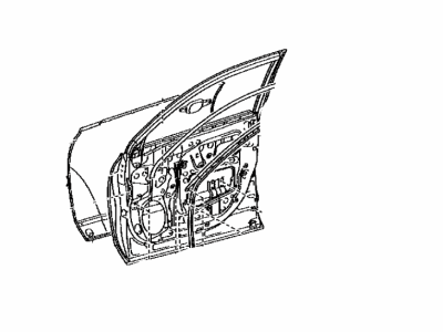 Toyota 67001-48140 Panel Sub-Assy,  Front Door,  RH