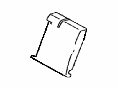 Toyota 71651-48120 Pad,  Rear Seat Back,  RH(For Separate Type)