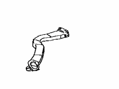Toyota 55971-48050 Duct,  Side Defroster Nozzle,  NO.1
