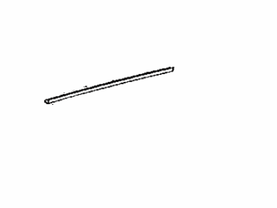 Toyota 75938-48010 Tape,  Black Out,  Inner Upper LH