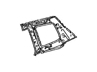 Toyota 61732-48051 Panel,  Roof Side,  Inner LH