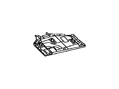 Toyota 55607-48140 Cover Sub-Assy,  Instrument Panel Under,  NO.2