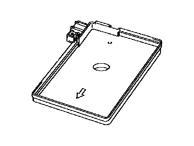Toyota 74431-48051 Tray,  Battery