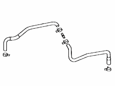 Toyota 23820-31150 Hose Assy,  Fuel Vapor Feed