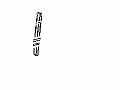 Toyota 75953-48010 Tape,  Black Out,  Inner Rear RH