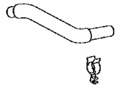 Toyota 12260-36010 Hose Assy,  Ventilation