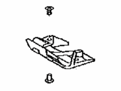 Toyota 55219-48020 Packing,  Dash Panel Hole Cover
