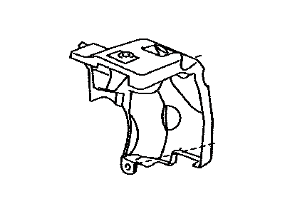 Toyota 35151-33100 Cover,  Automatic Transmission Case,  NO.2