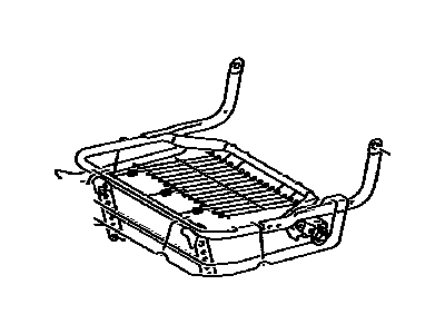 Toyota 71660-48060 Spring Assy,  Rear Seat Cushion,  LH