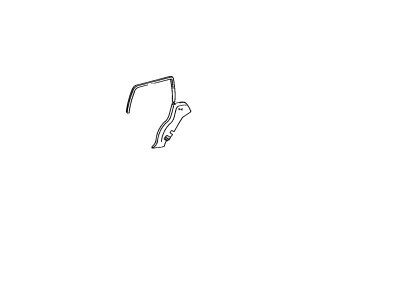 Toyota 62333-89107-03 Trim, Rear Door Opening, Passenger Side