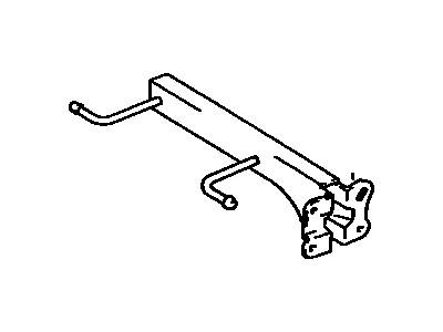 Toyota 17503-35180 Bracket, Exhaust Tail Pipe(For Front)