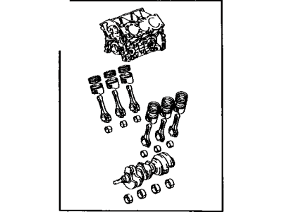 Toyota 11400-65030 Short Block