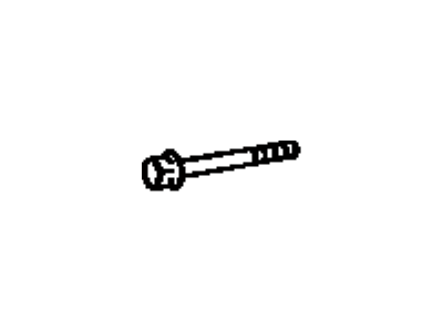 Toyota 90105-10092 Bolt, Washer Based H