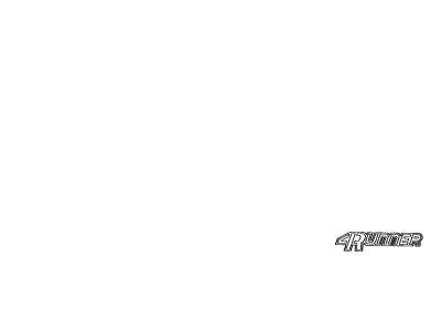 Toyota 75448-89101 Nameplate
