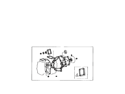 Toyota 04362-35030 Gasket Kit,  Transfer Overhaul