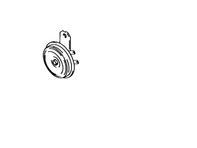 Toyota 86510-35050 Horn Assembly, High Pitched