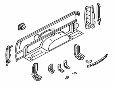 Toyota 65500-50089 Panel Assembly