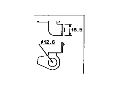 Toyota 82715-89108 Bracket, Wiring Harn