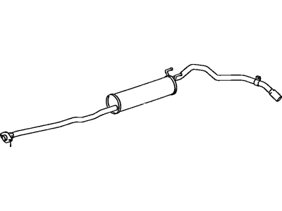 Toyota Pickup Muffler - 17430-65112